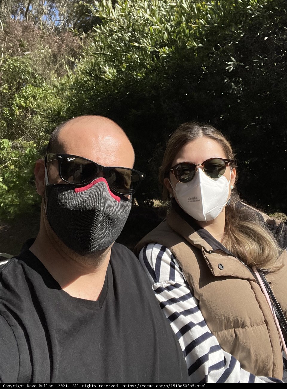 Masked in the Park