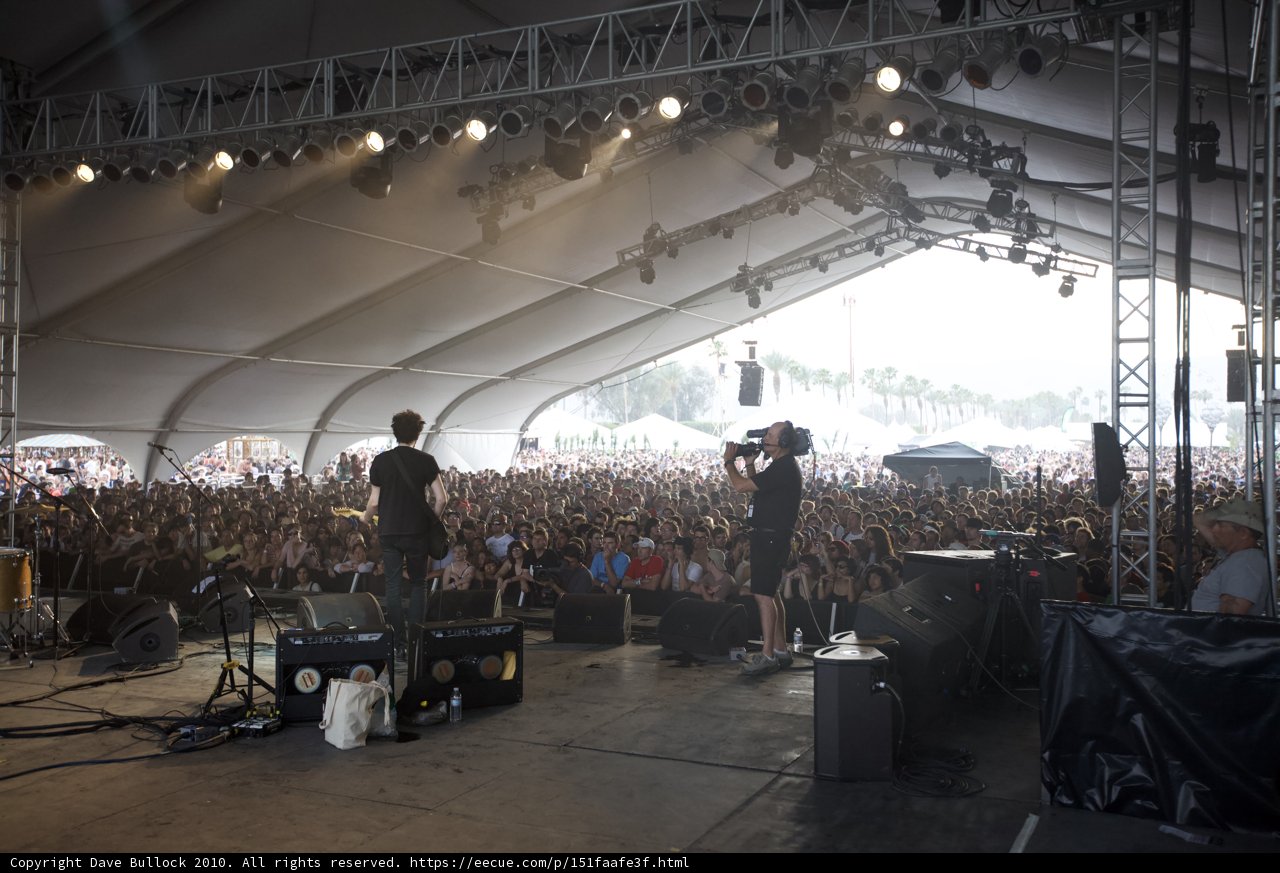 The Rockstar and his Adoring Crowd