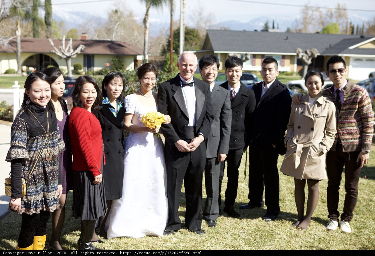 Wedding Party at Beautiful Landscape House
