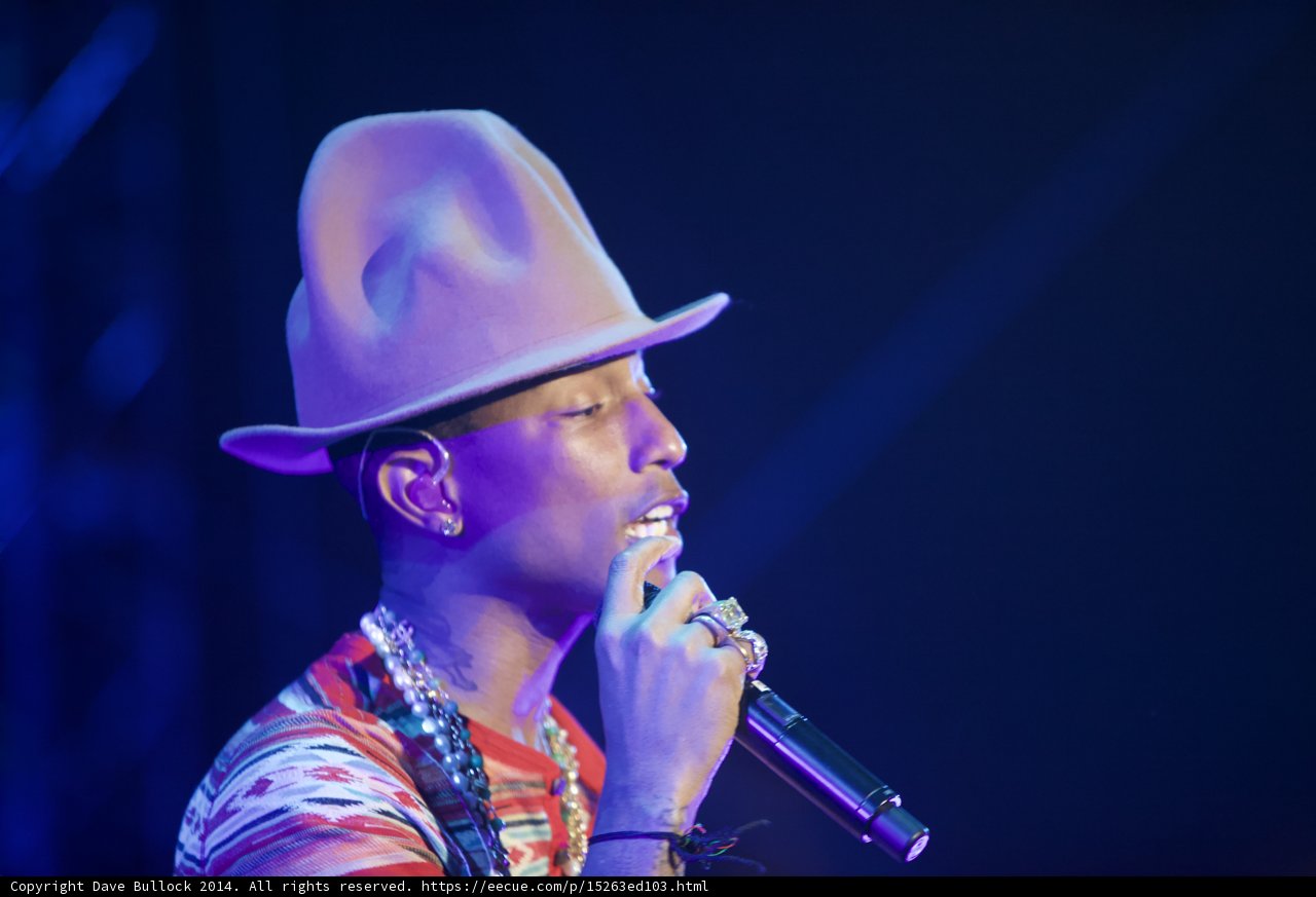 Pharrell's Solo Performance at Coachella