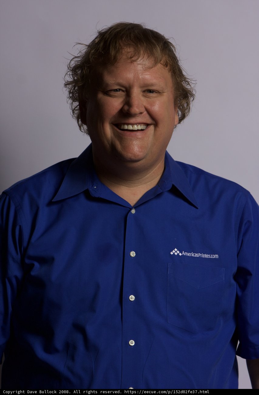 A Happy Artie in Blue