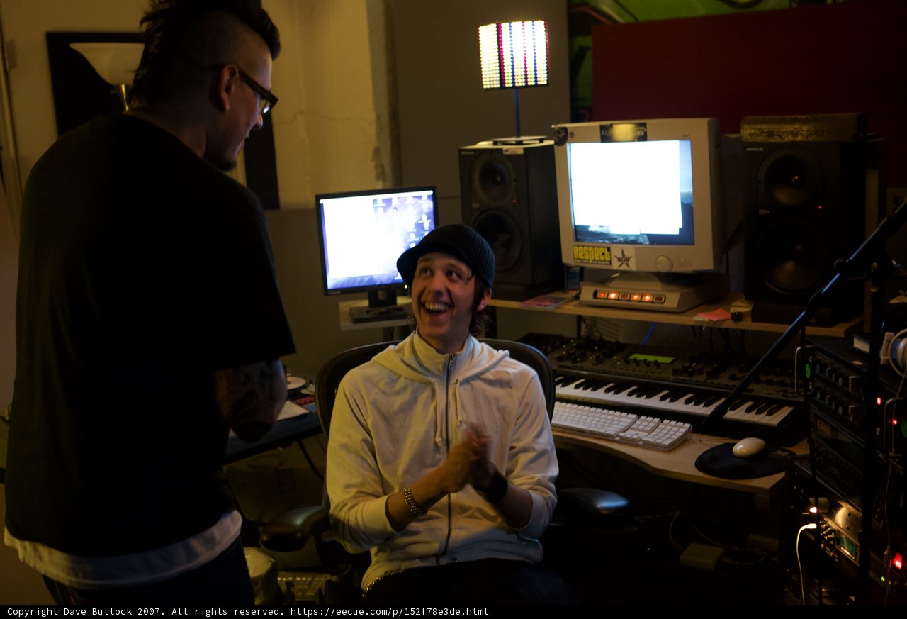 Dubstep Duo in Studio