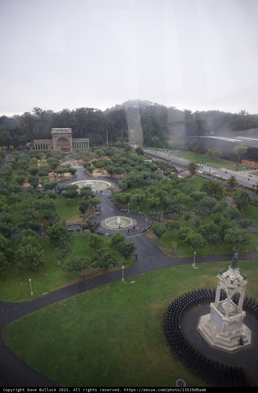 Aerial Elegance: Golden Gate Park Above