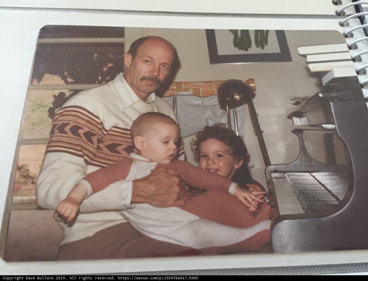 Piano Playtime with Dad and Baby