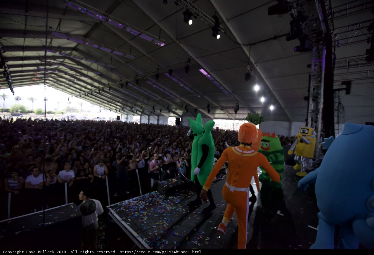 Friday Night Costumed Concert at Coachella 2010
