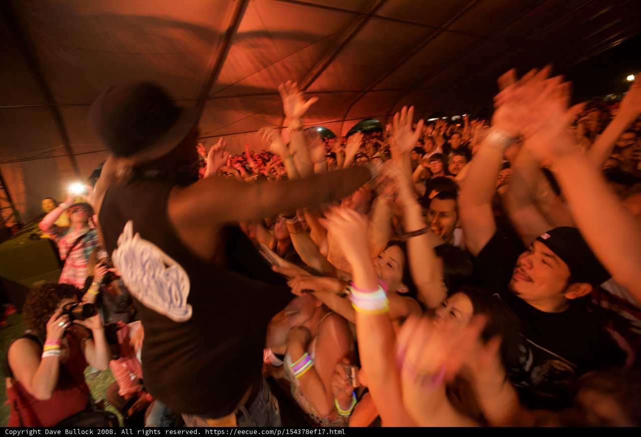 Crowd-Surfing at Coachella