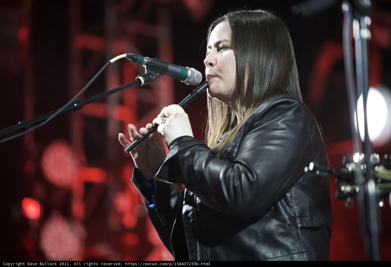 Leather-clad Blues Singer Belts out a Solo at Coachella