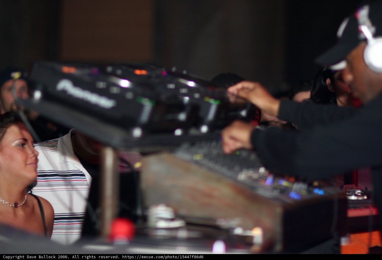 The Deejay in Black
