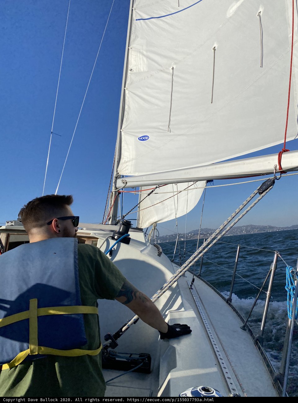 Sailing on the San Francisco Bay