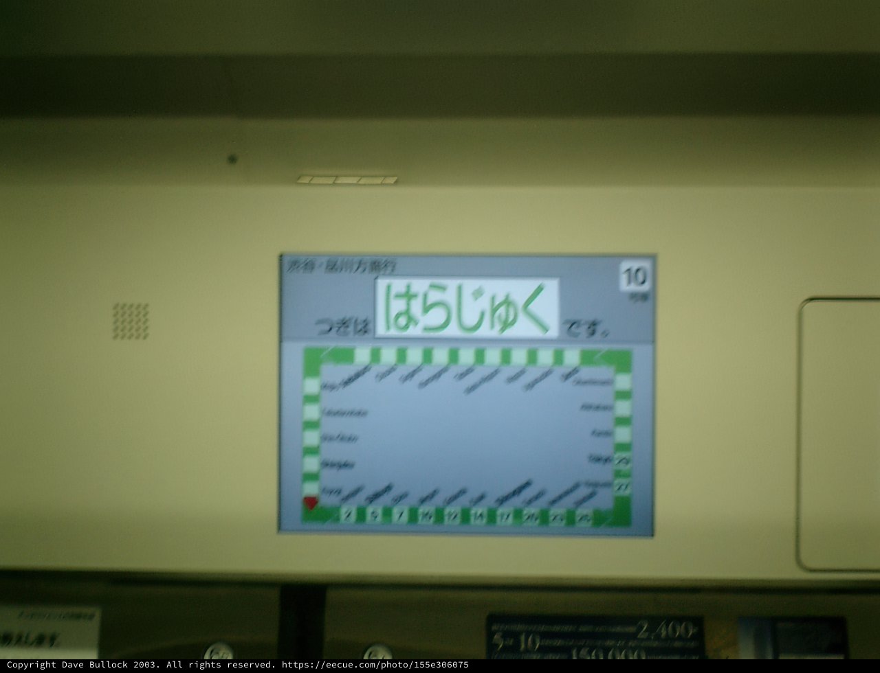 Time and Date Display at Tokyo Government Office
