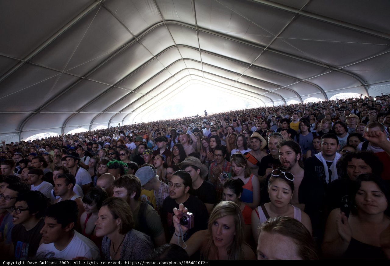 Crowd Jam in Coachella Festival