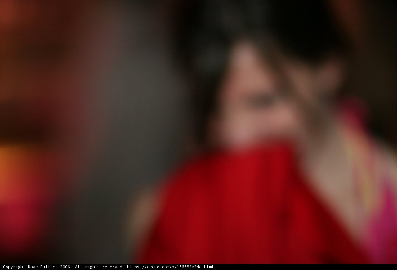 Red Dress Blur