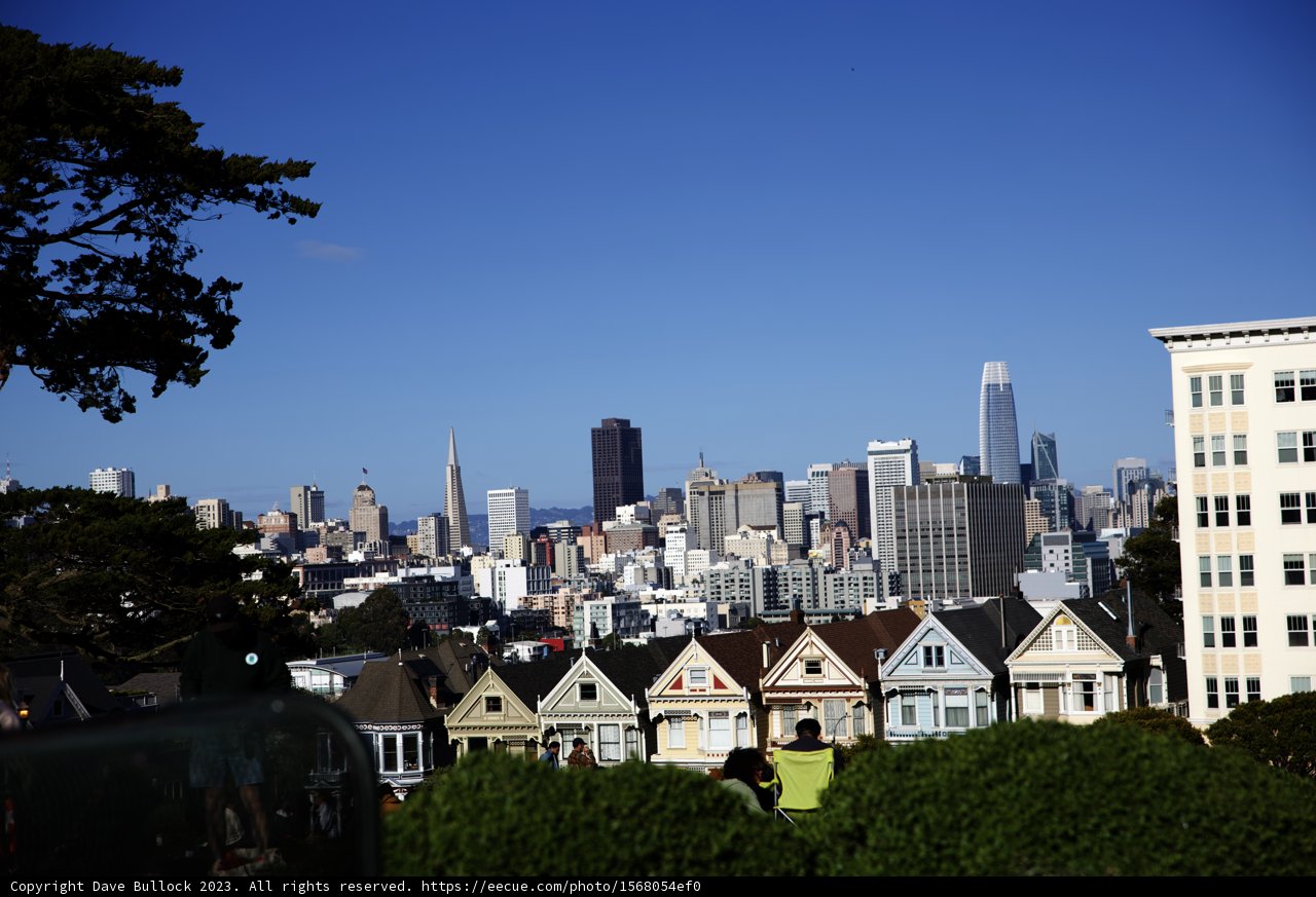San Francisco Skyline from Alamo Square
