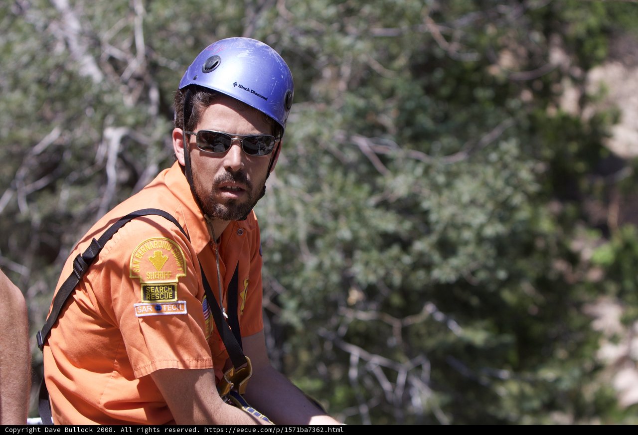 Orange Shades on Highline Training