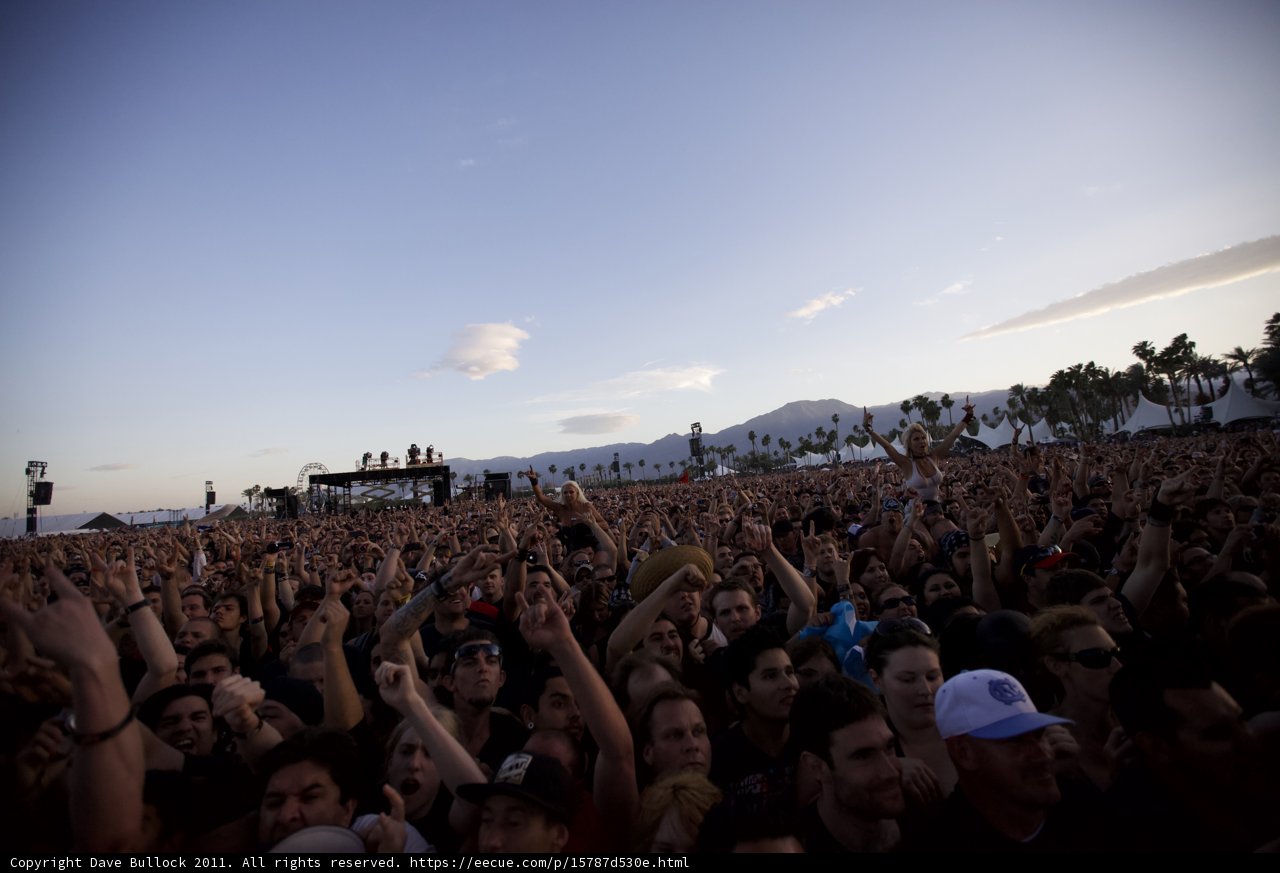 Big Four Festival Crowd Rocks Out