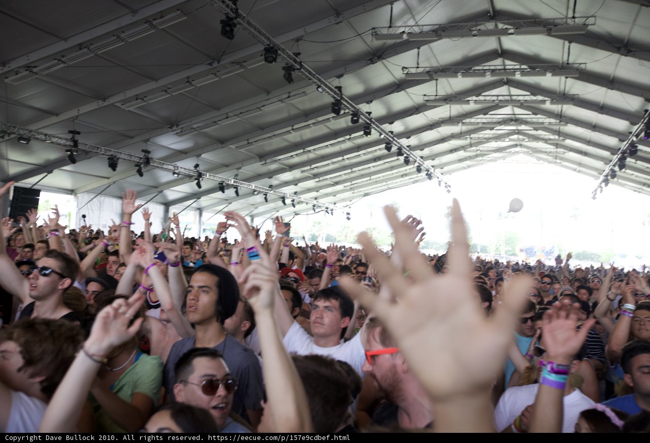 Hands in the Air at Coachella