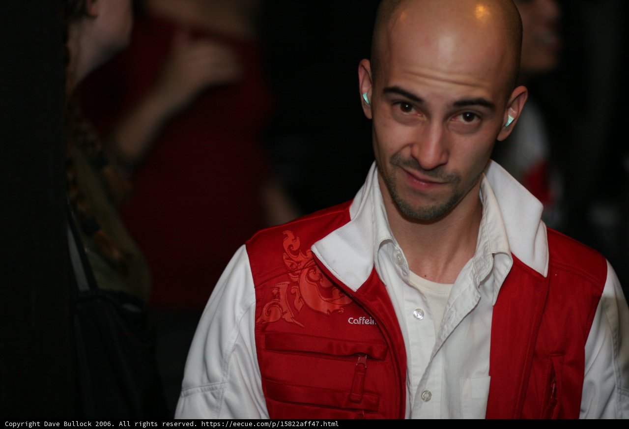 Man in Red Vest