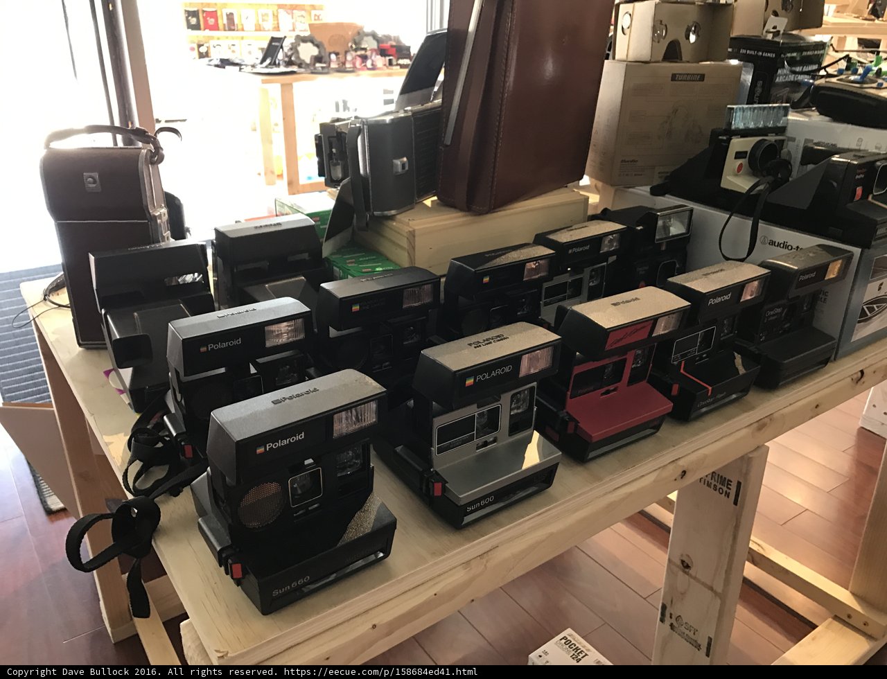 Camera Factory Finds