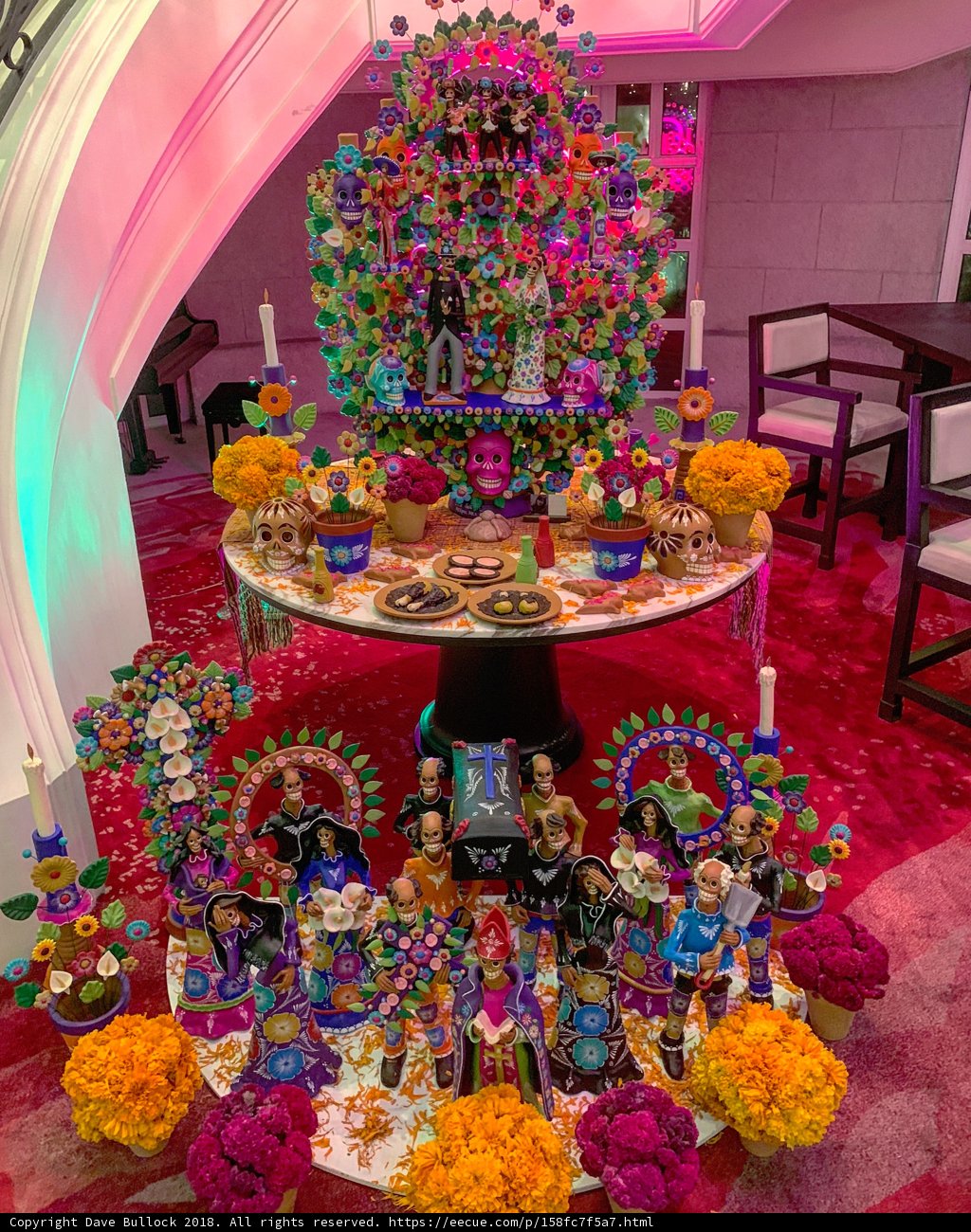 Candy and Flowers Display