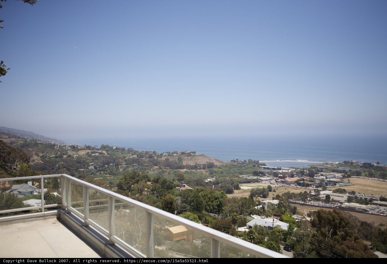 Ocean View from Balcony