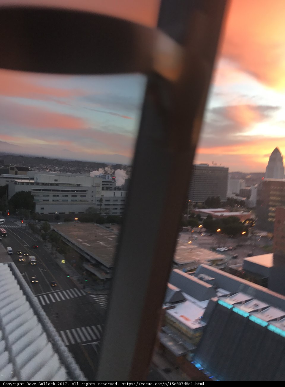 The Golden Cityscape of Los Angeles