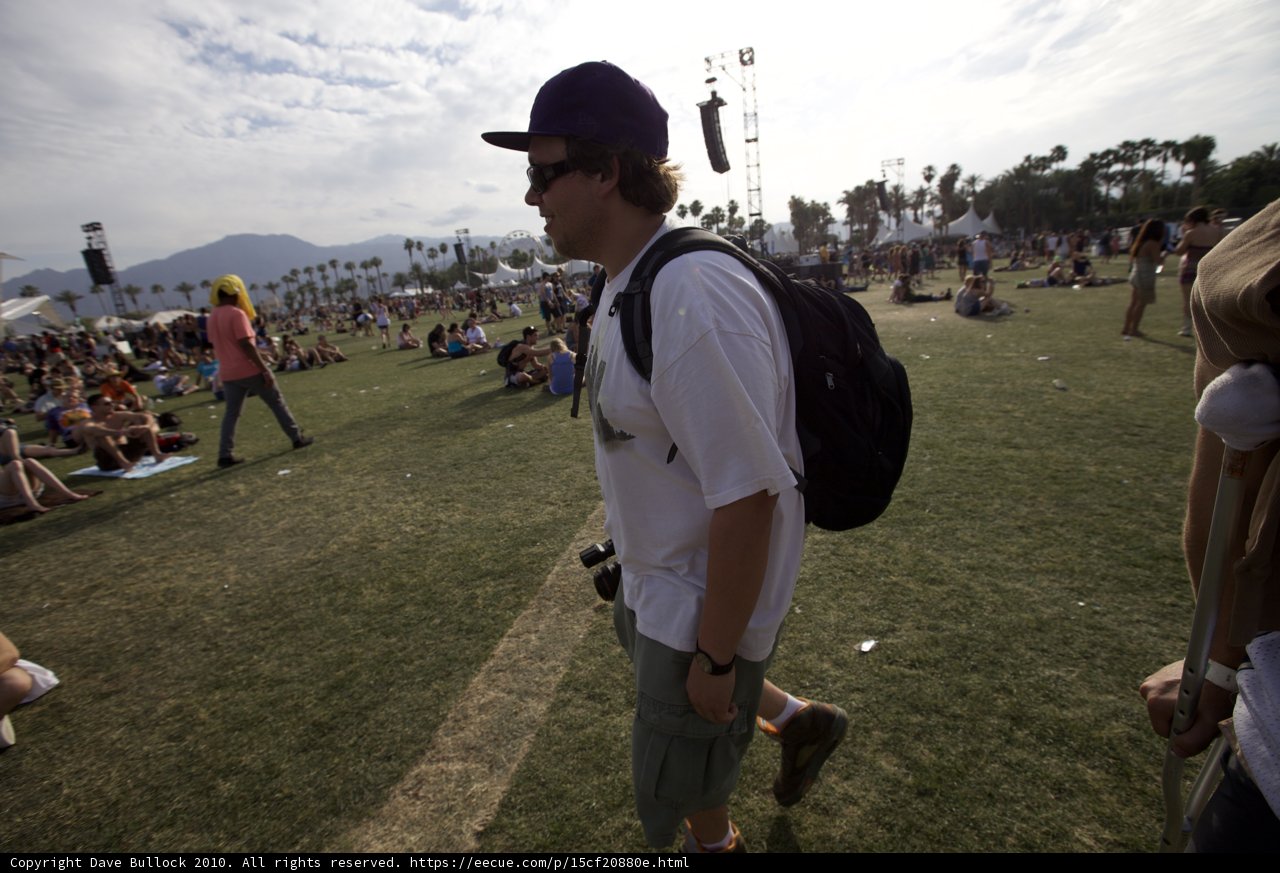 Backpacking Through Coachella