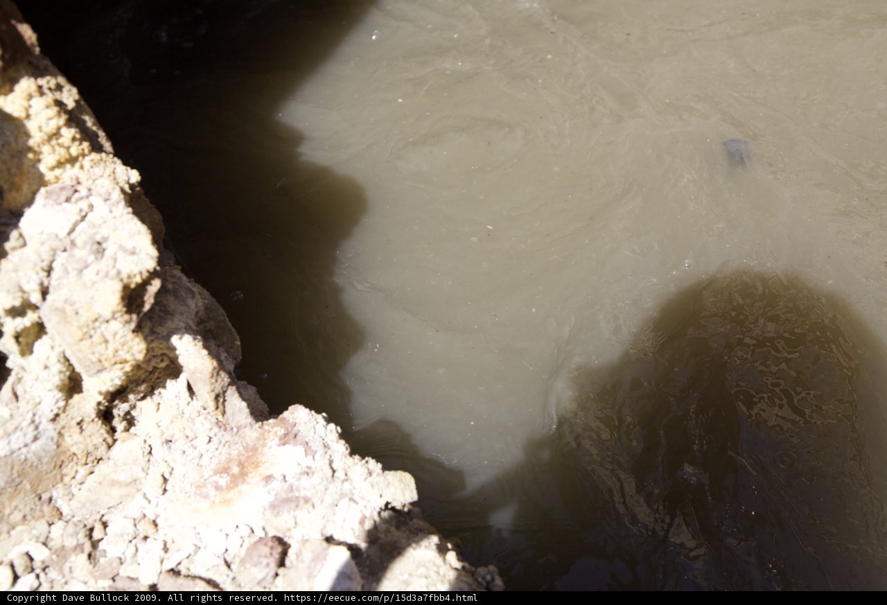 A Serene Stream Through the Earth's Crust