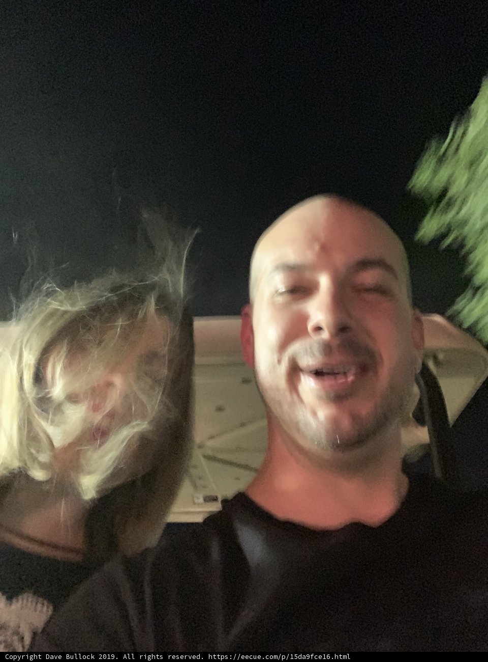 Nighttime Selfie with Dave B
