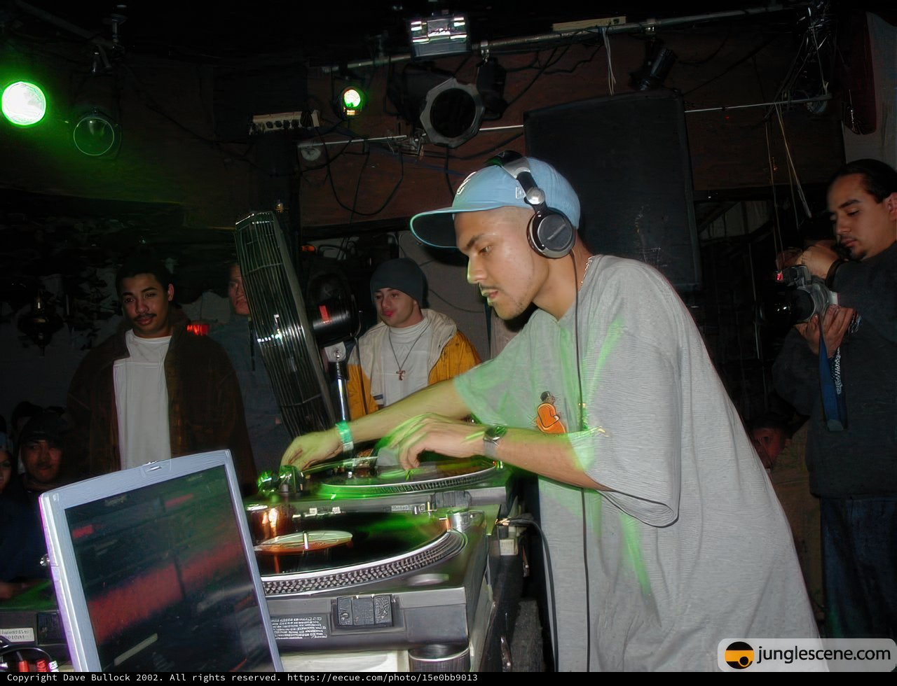 DJ Craze getting the party started