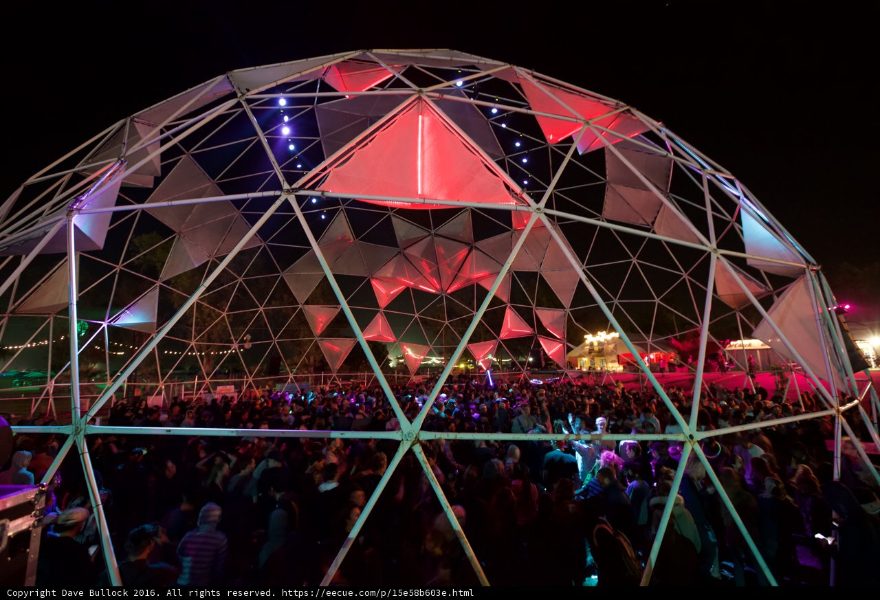 Illuminated Dome at Coachella