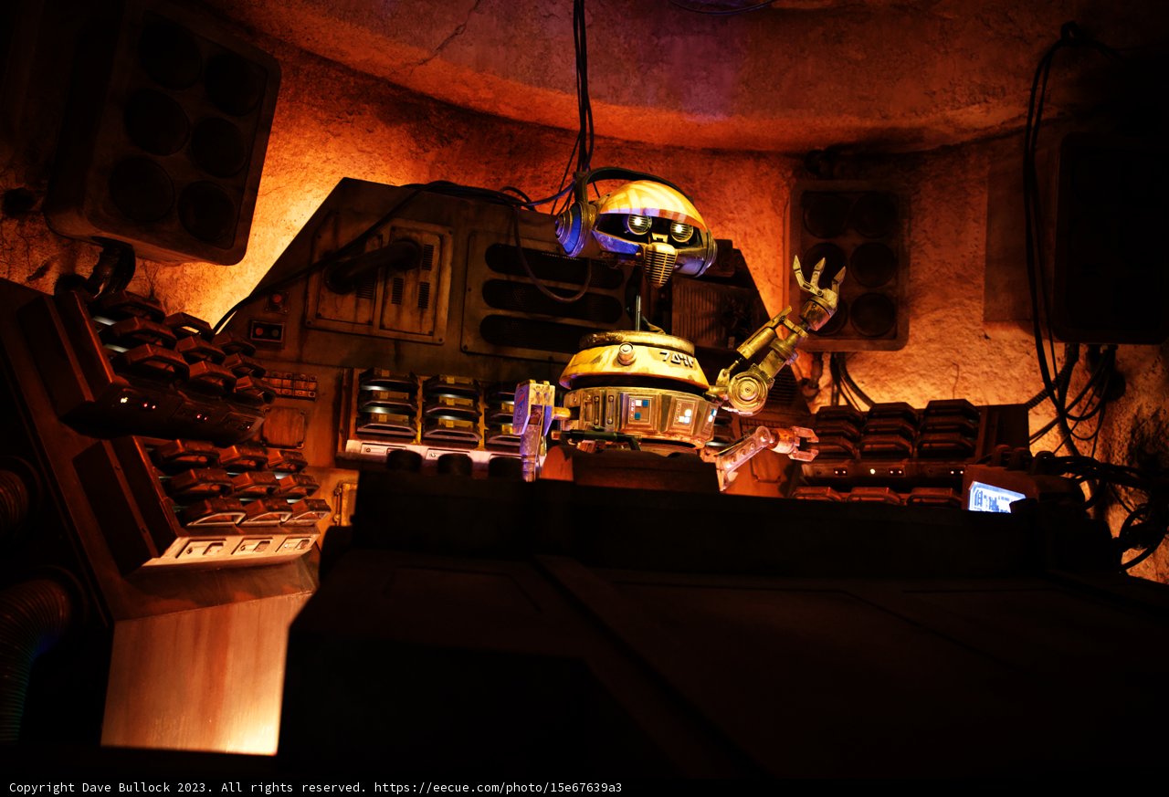 Mystical Robot Encounter in the Enchanted Room