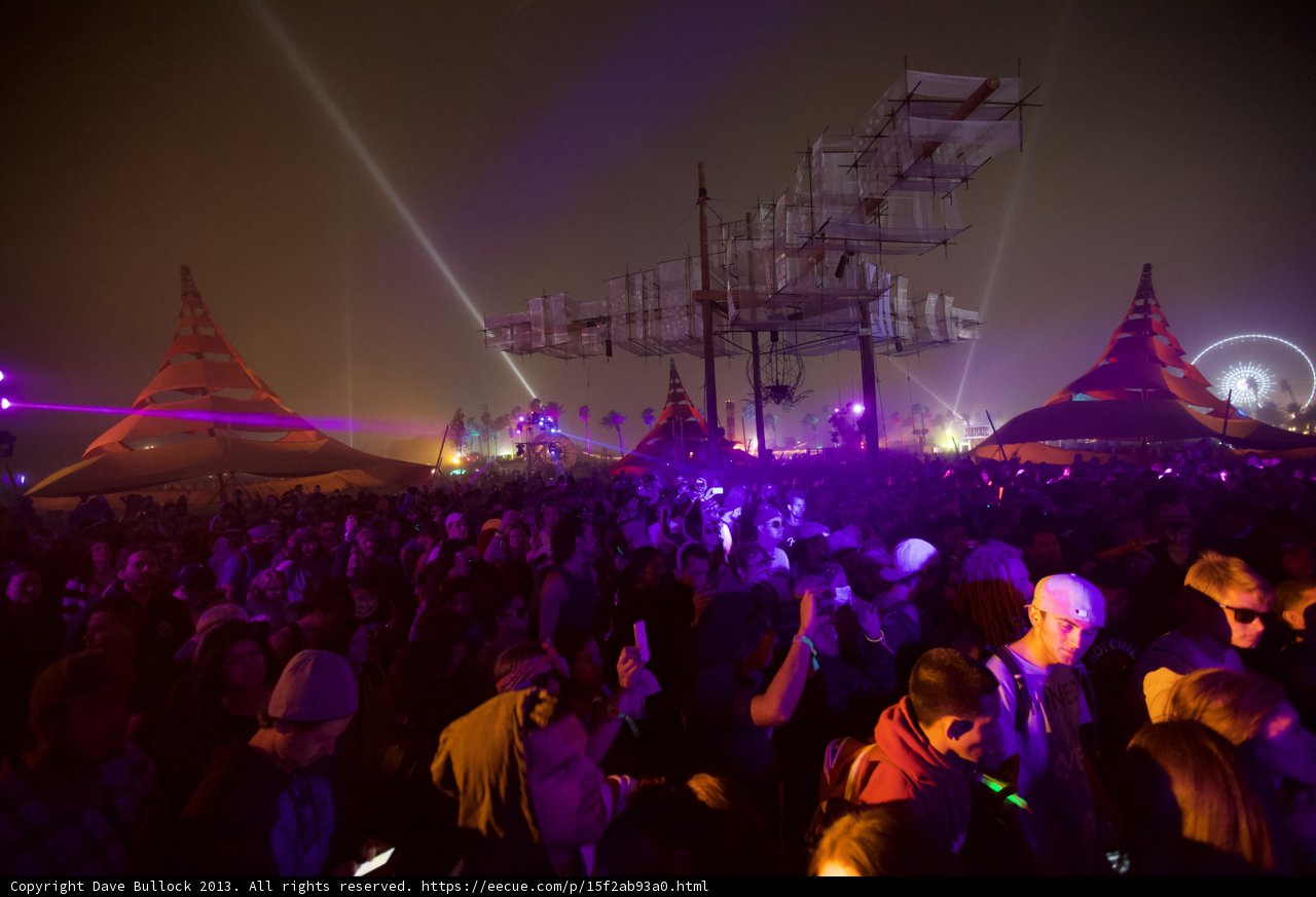 Illuminating Nightlife at Coachella
