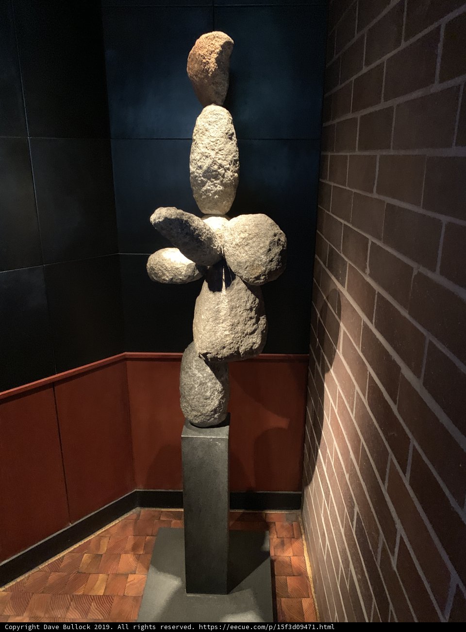 Rock Formation in a Museum