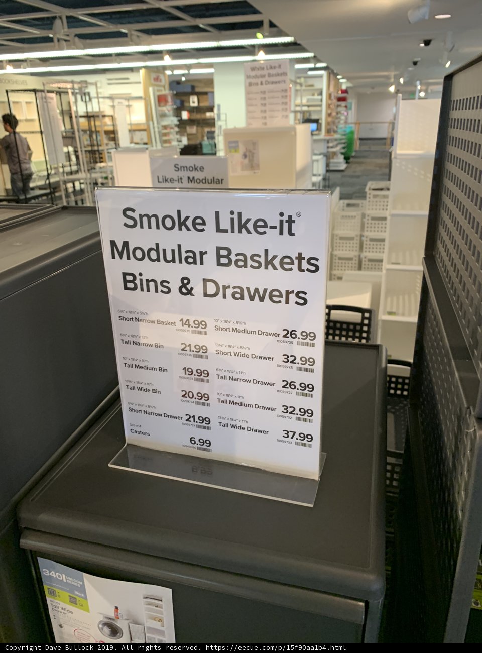 Smoke Like It Modular Basket Sign