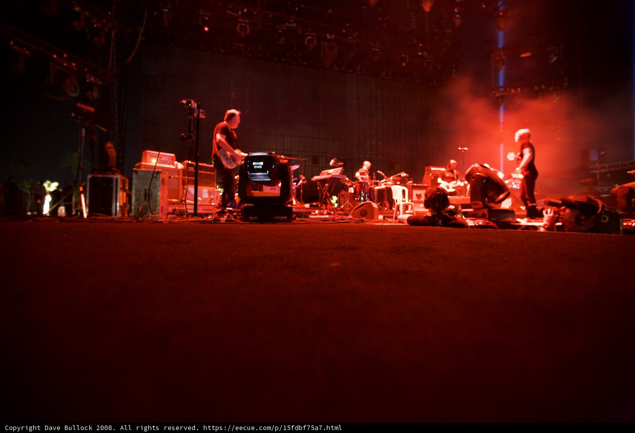 Red Hot Band Rocks Coachella Stage