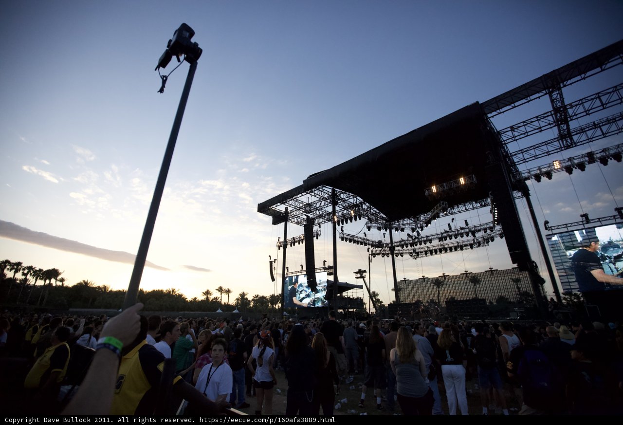Big Four Festival Sunset Concert Scene