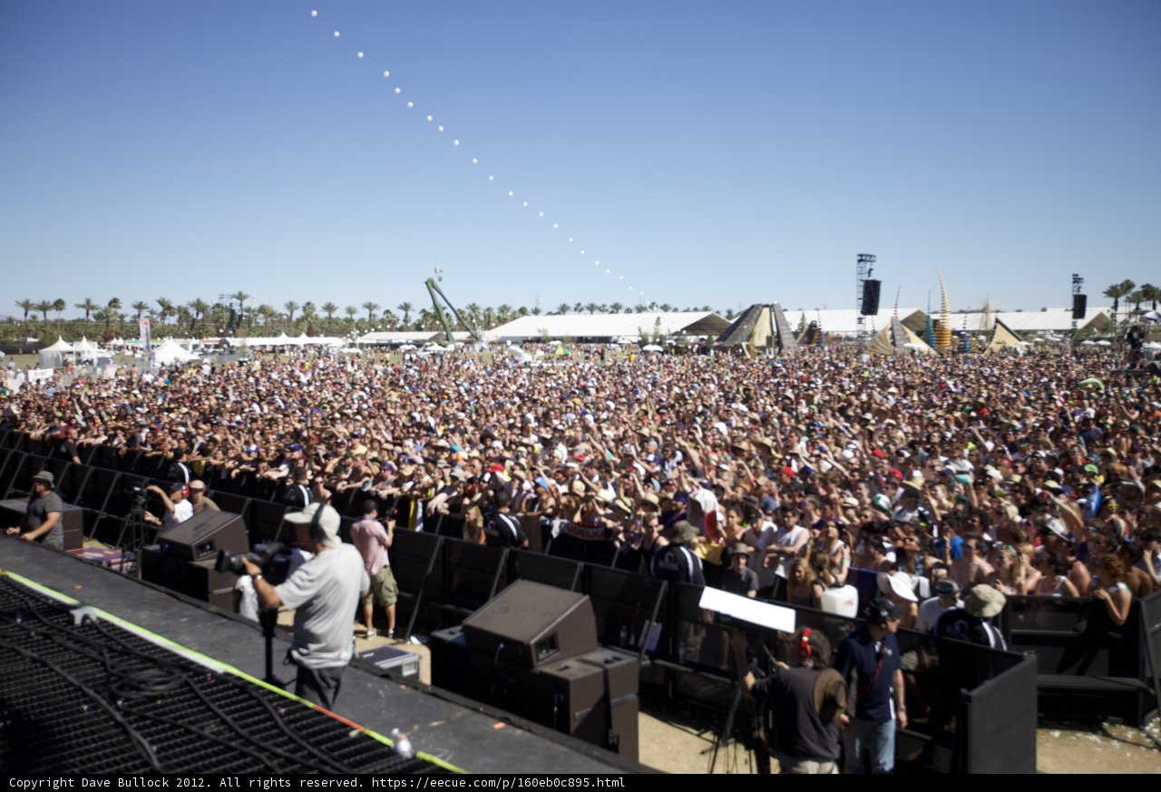 Coachella 2012 Concert Crowd