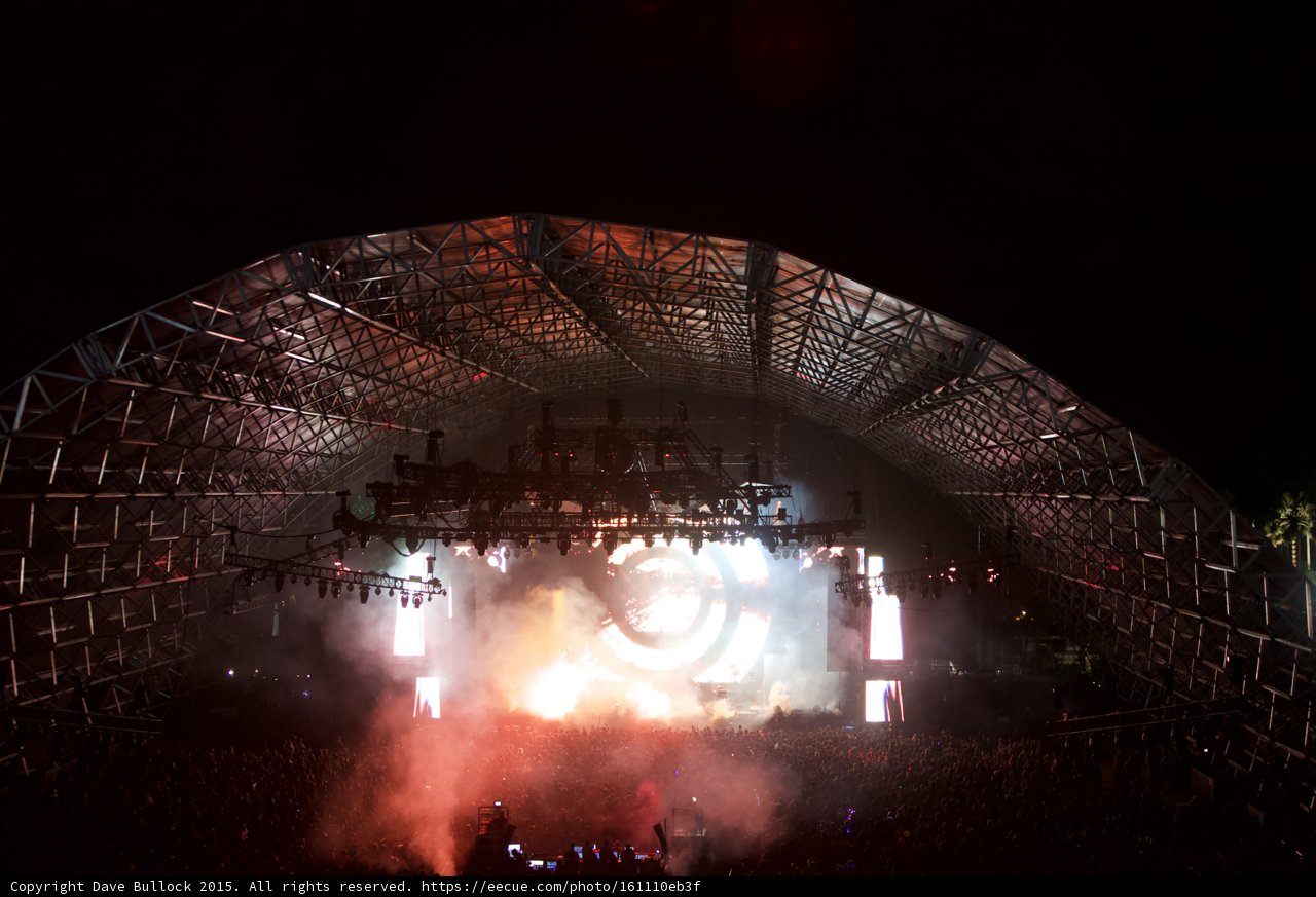 Smoke and Lights at Coachella