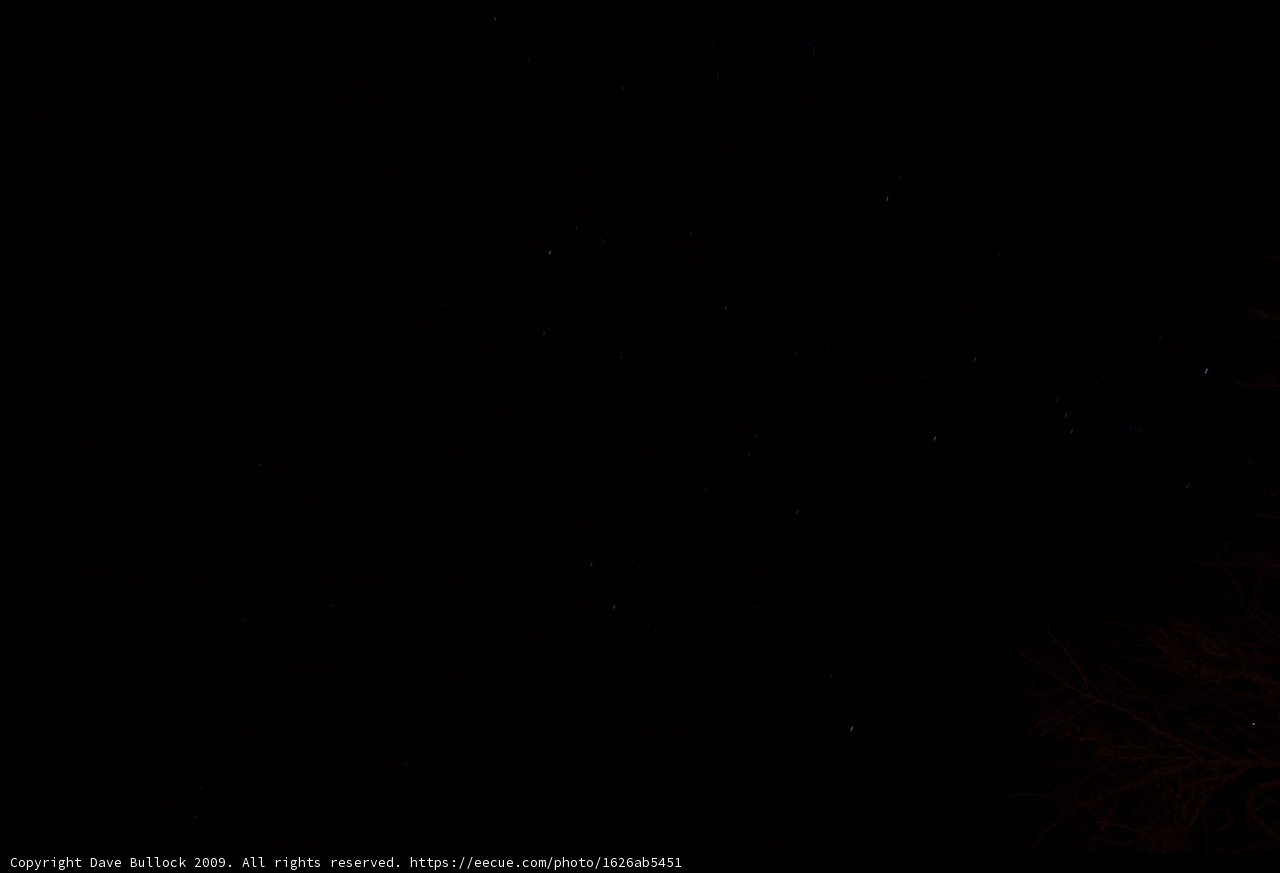 Starry Night in Death Valley