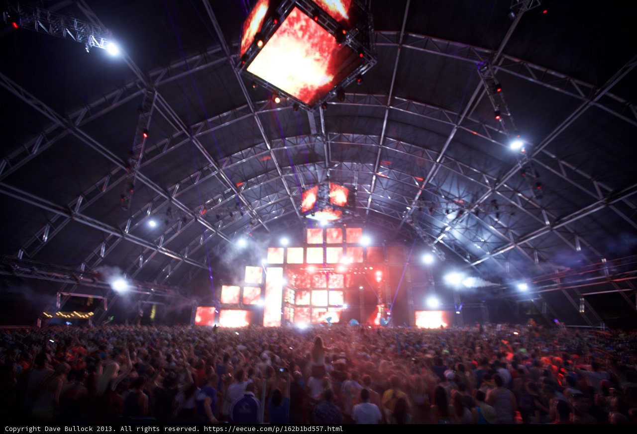 Energized Crowd at Coachella Concert
