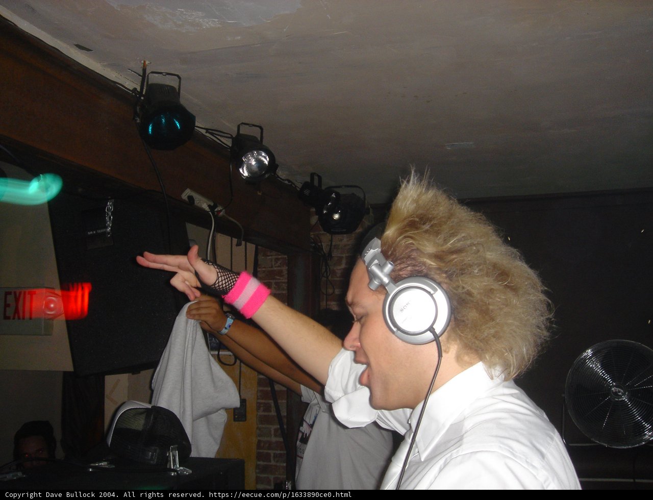 White Headphone Wearer