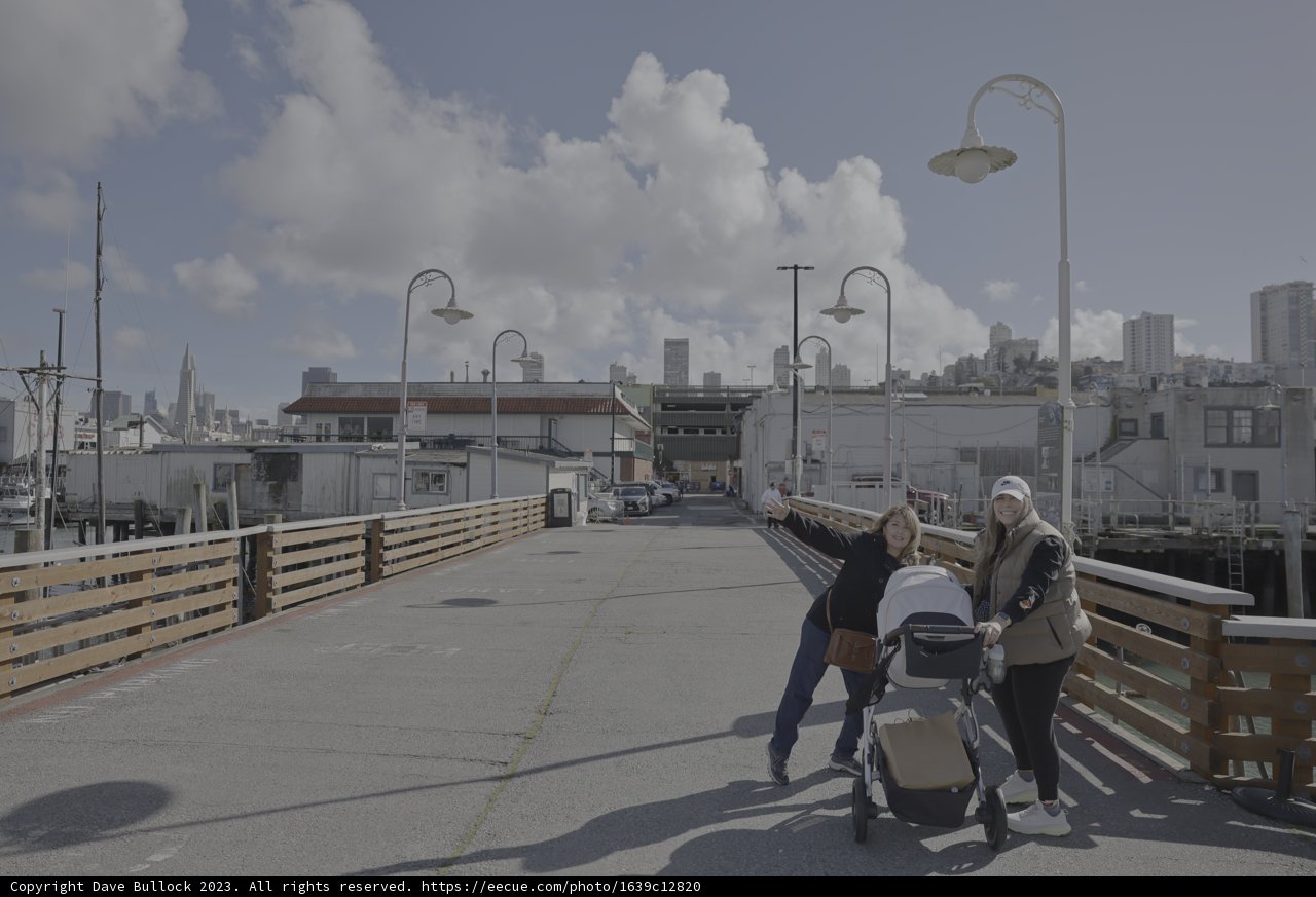 Family Stroll By the Waterfront