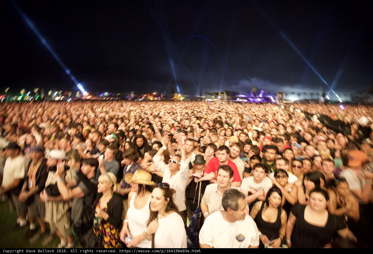 Saturday Night Fever at Coachella Music Festival