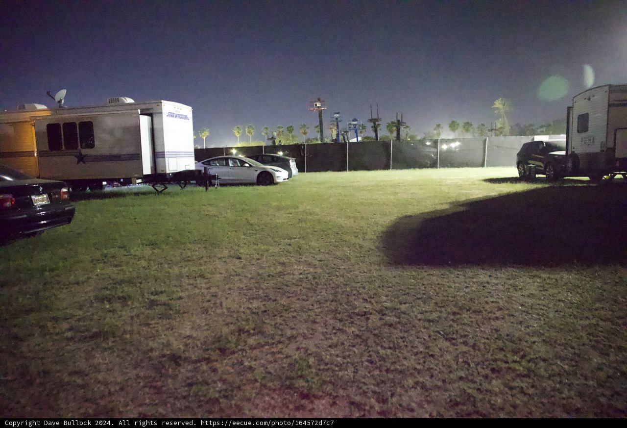 Moonlit Encampment at Coachella 2024