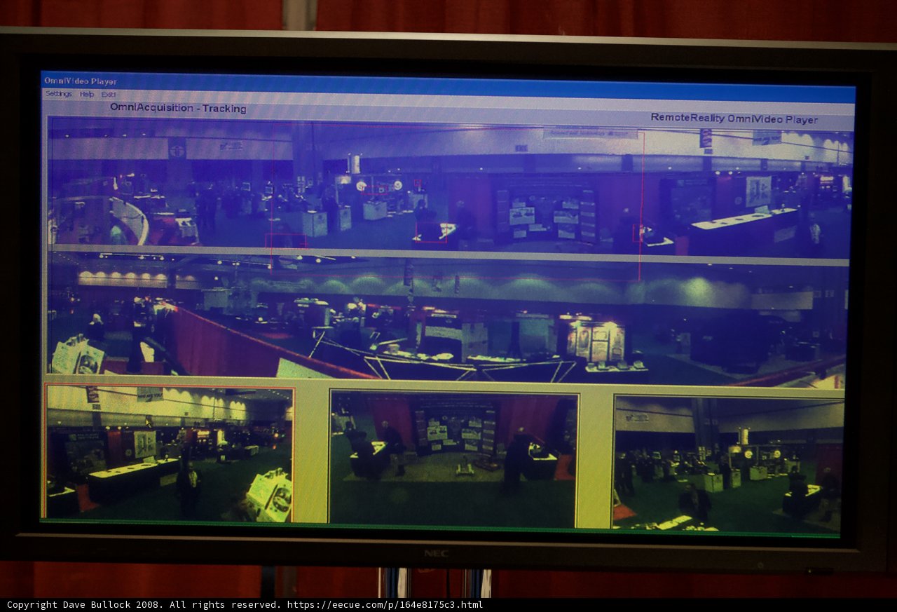 Homeland Security Con Attendees on Display