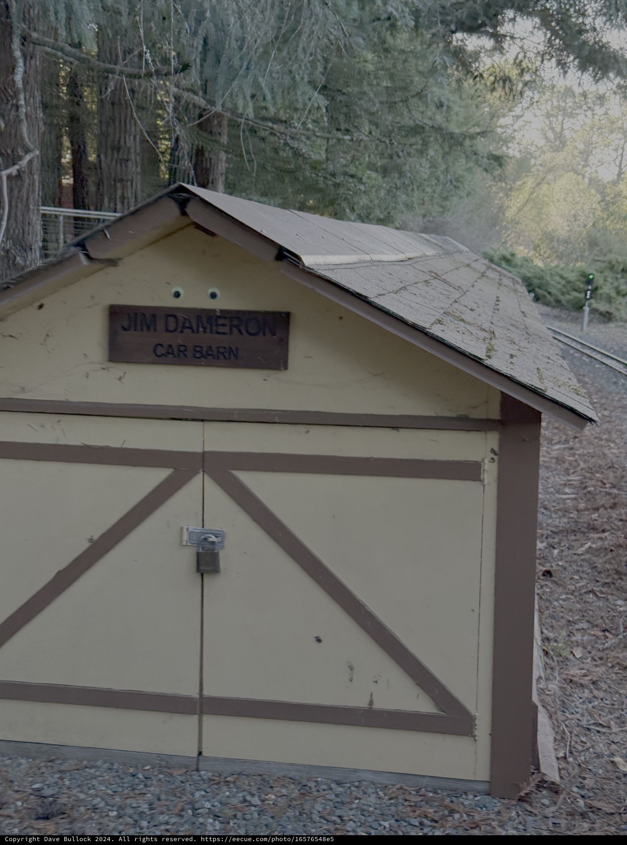 Historic Jim Dameron Car Barn Building