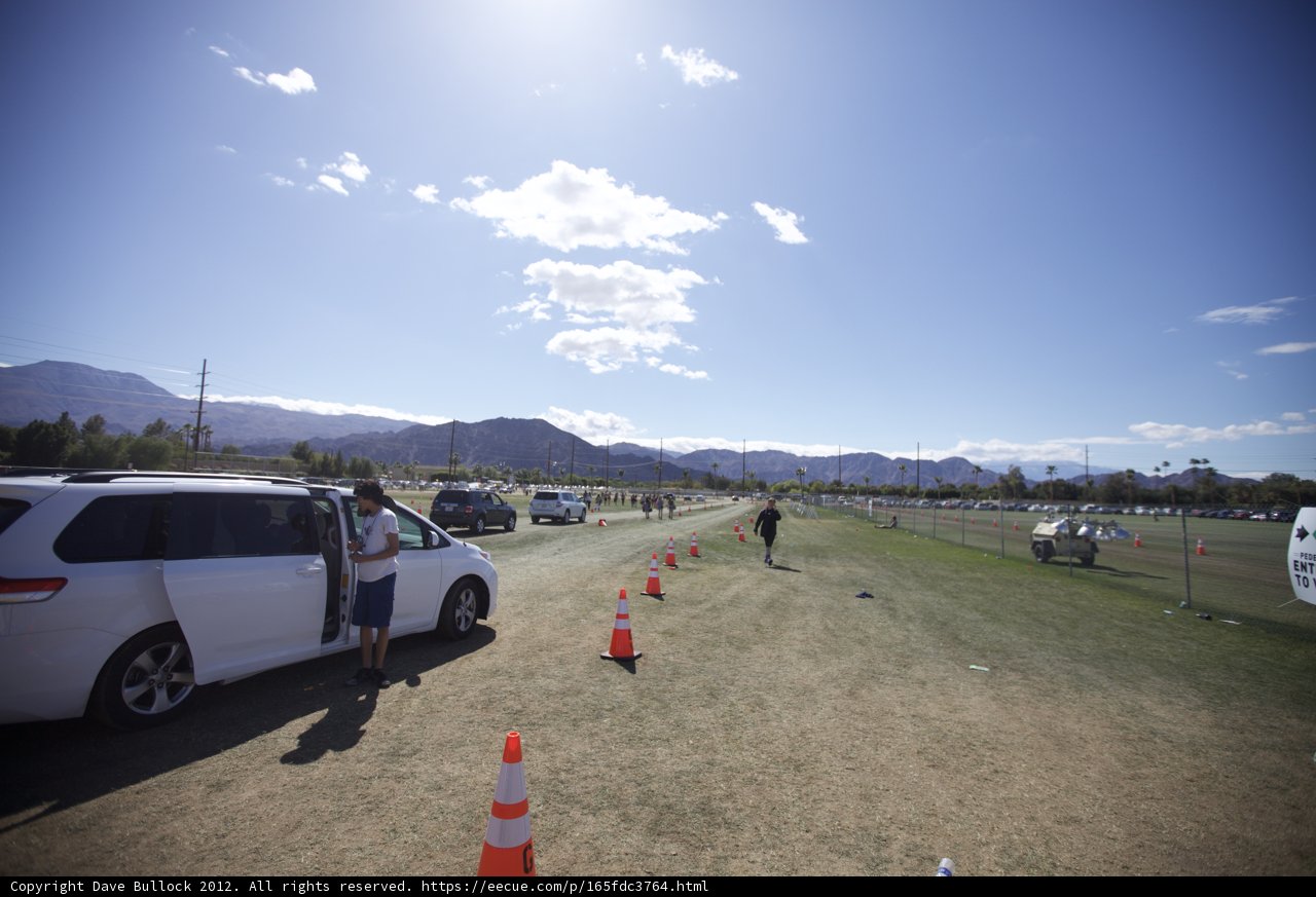 Parked on the Field