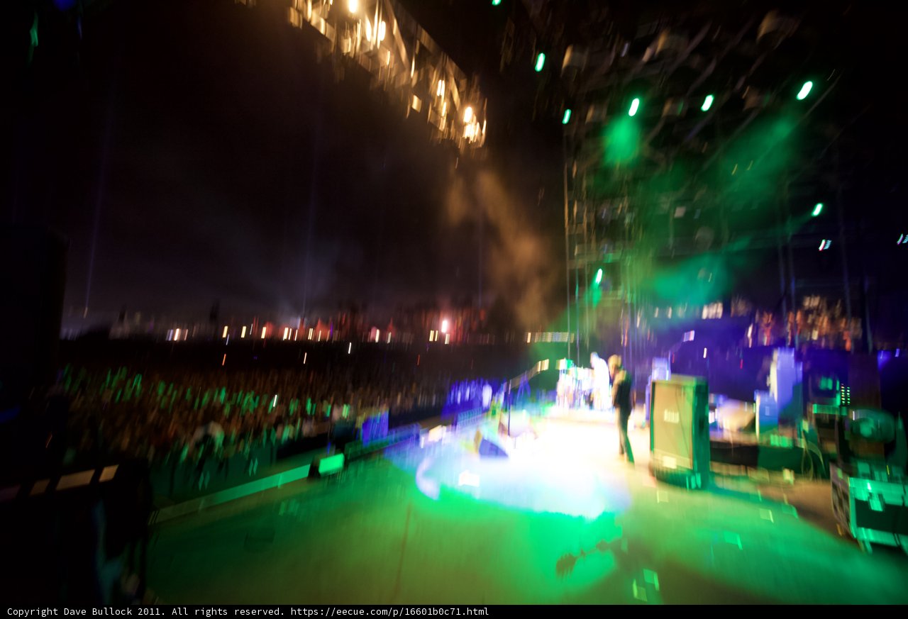 Bright Lights and Ecstatic Crowd at Coachella 2011