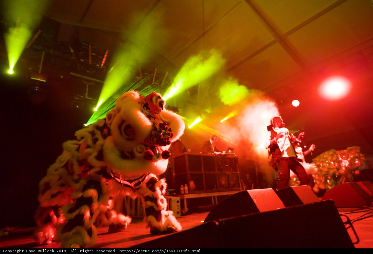 The Lion Man Rocks Coachella