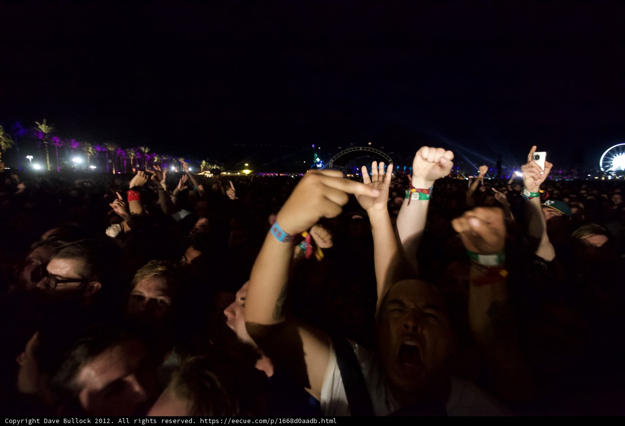 Urban Concertgoers Reach for the Sky